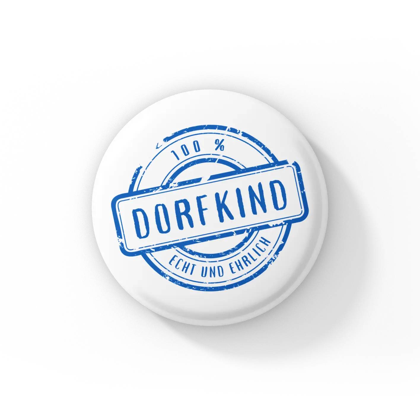 100% Dorfkind Ansteckbuttons - Offizieller Fanartikel | HansArbeit