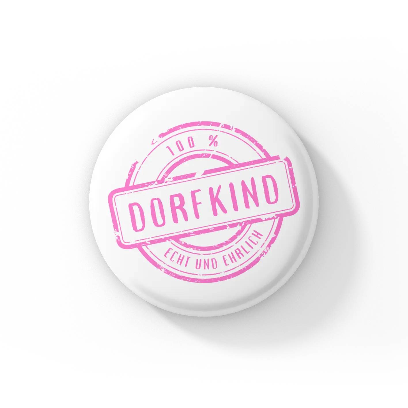 100% Dorfkind Ansteckbuttons - Offizieller Fanartikel | HansArbeit