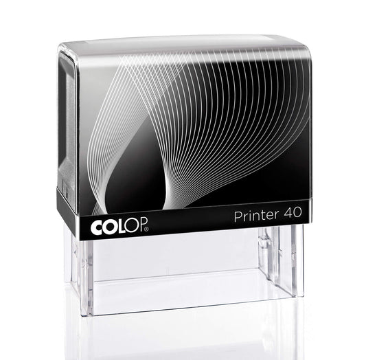 Colop Printer 40 | Modernes Design, XXL-Indexfenster, 6 Zeilen (23x59 mm) von #HansArbeit
